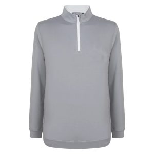 Mens Wick 1/4 Midlayer - Grey